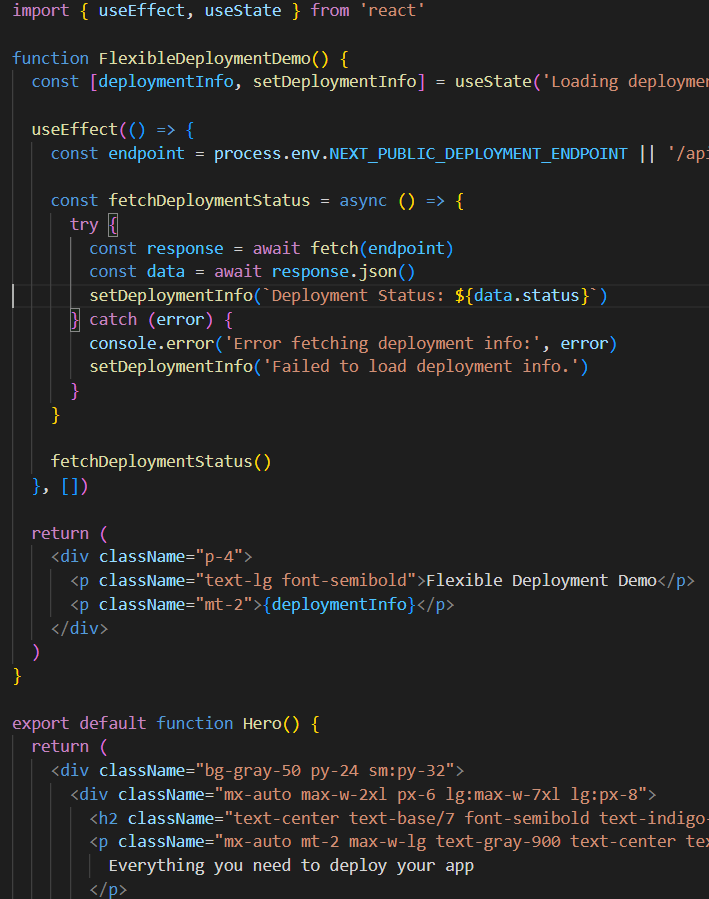 Code snippet